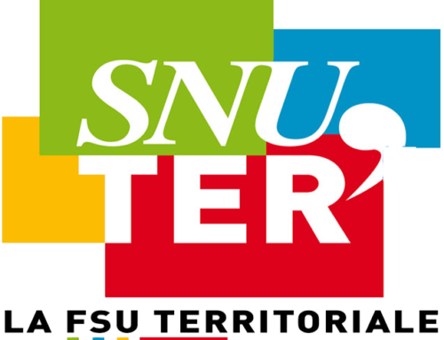 Préavis de la FSU territoriale (SNUTER)