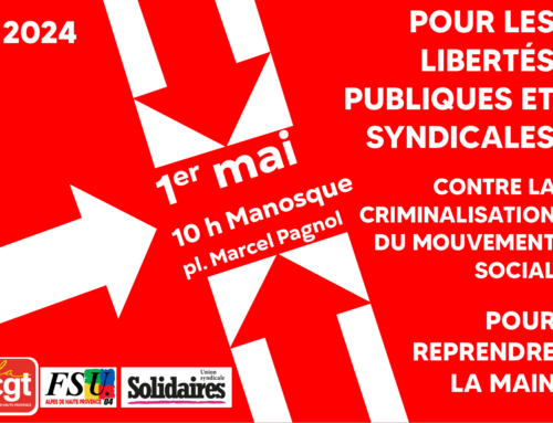 Un 1er mai de combat pour les libertés publiques et syndicales!
