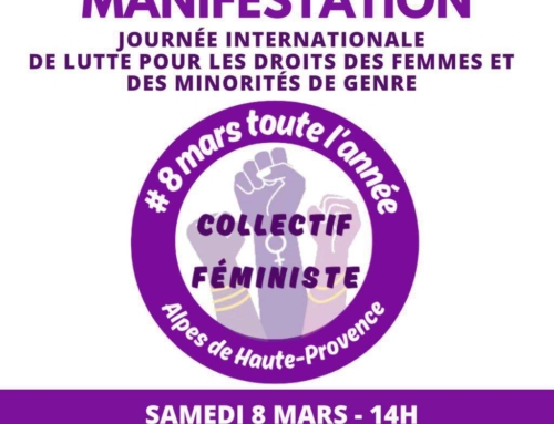 Journée internationale de lutte pour les droits des femmes et des minorités de genre : Mobilisons nous!