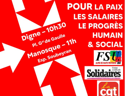 1 er mai dans les Alpes de haute Provence