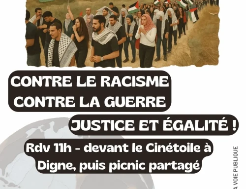 Rassemblement « contre le racisme et contre la guerre » 20 juin 2026